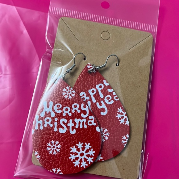 Christmas earrings  NEW 🤩New Year’s or Christmas - Picture 4 of 16
